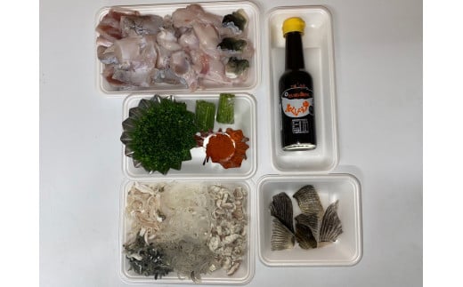 【北海道・東北・沖縄・離島配送不可／着日指定必須】2025年11月以降発送 活とらふぐ刺身 鍋用ふぐセット 3～4人前 ふぐ 刺身 ふぐ刺し フグ トラフグ