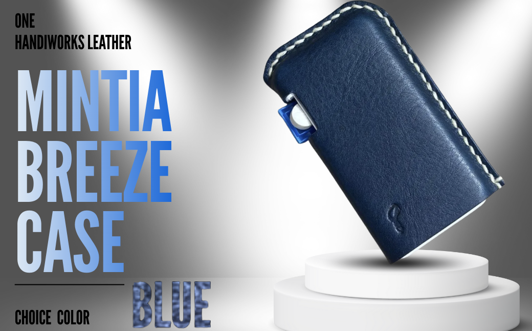 one】［mintia ”breeze” case］ミンティア「ブリーズ」ケース ブルー