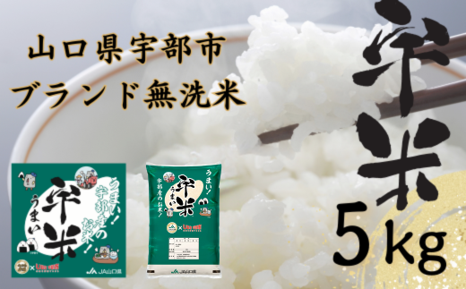 [先行予約][令和6年度新米]宇部市産 恋の予感 ブランド米 無洗米 宇米 5kg 1袋 宇部市 米 (米 お米 精米 国産 米 宇部 米 宇米 無洗米 おいしい 米 白米 ブランド 米 一等品 米 ふるさと納税 米 ふるさと 米 農家の 米)