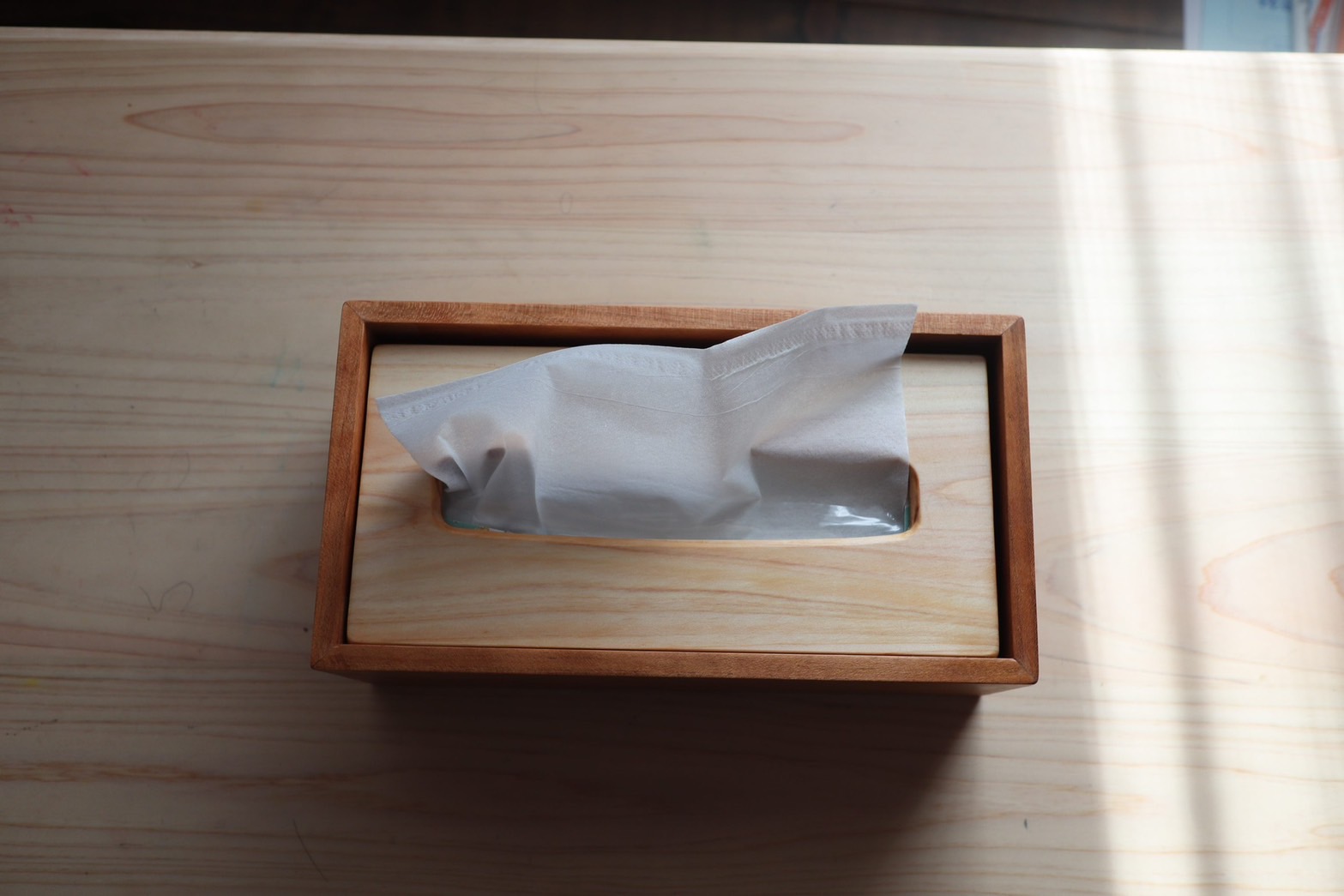 D285 サクラのティッシュケース