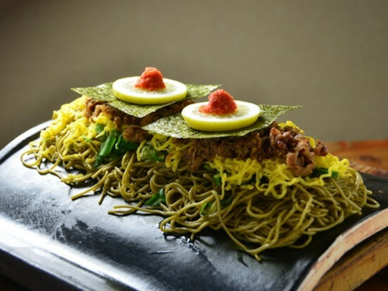 E088 山口名物「長州屋瓦そば」2人前×1箱