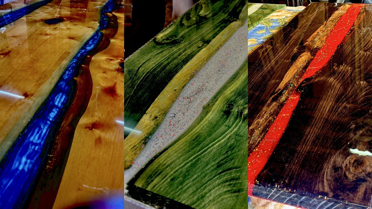 A099 リバーテーブル　Mサイズ　引換券（天板のみ、プレーンタイプ）