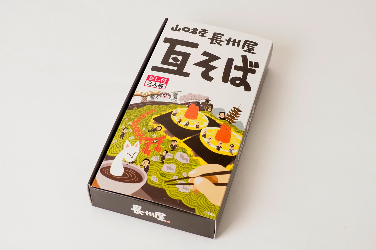 E088 山口名物「長州屋瓦そば」2人前×1箱