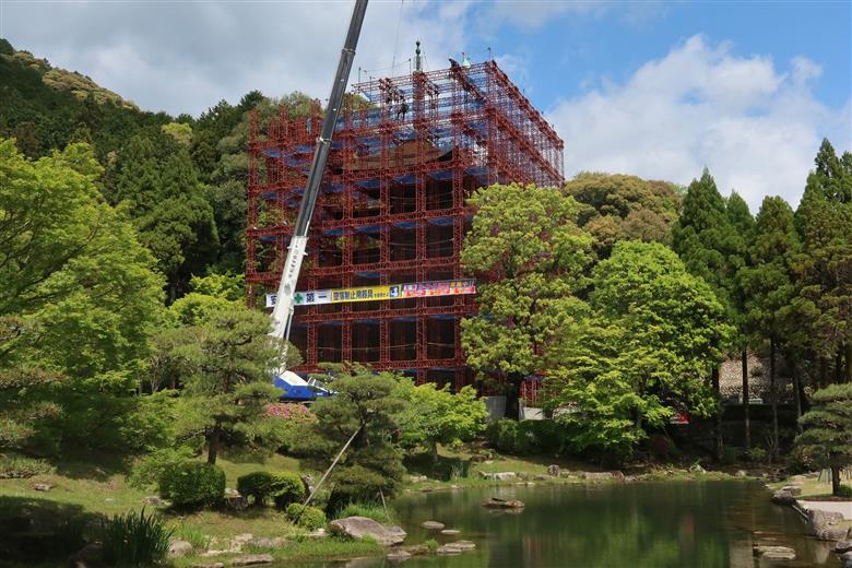 K002 国宝瑠璃光寺五重塔保存修理事業