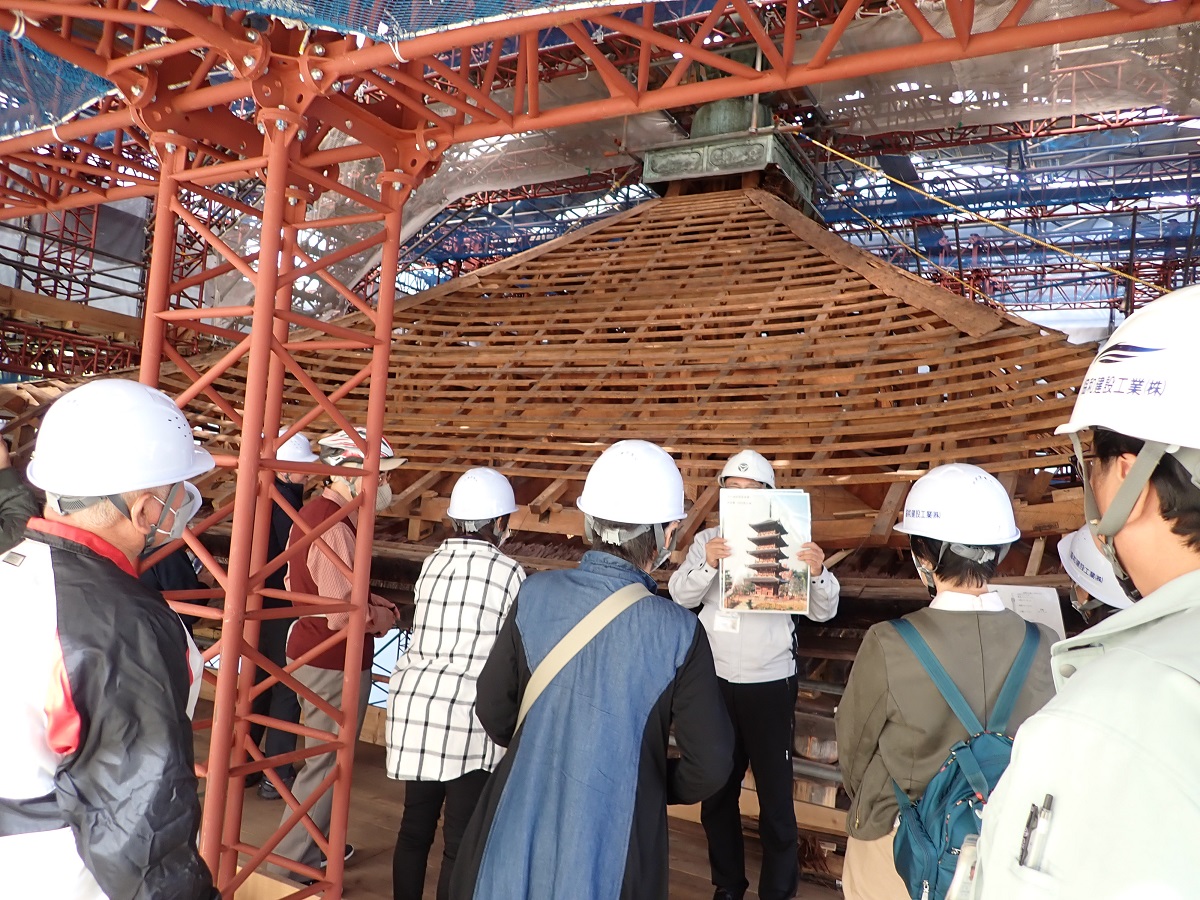 K003 国宝瑠璃光寺五重塔保存修理事業