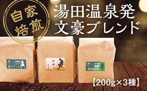 D027 文豪コーヒー豆セット