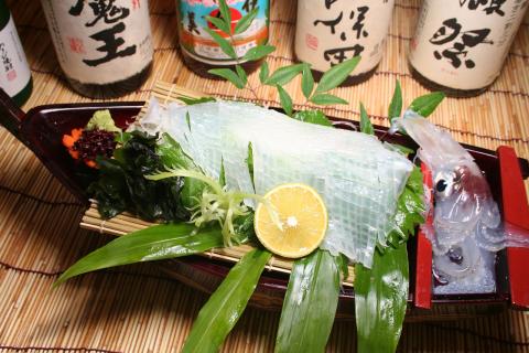 D262 瞬冷まるで活造り！冷凍日本海産剣先いか(約3人前)