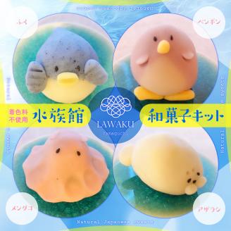 D145 ナチュラル和菓子体験キット（水族館和菓子）