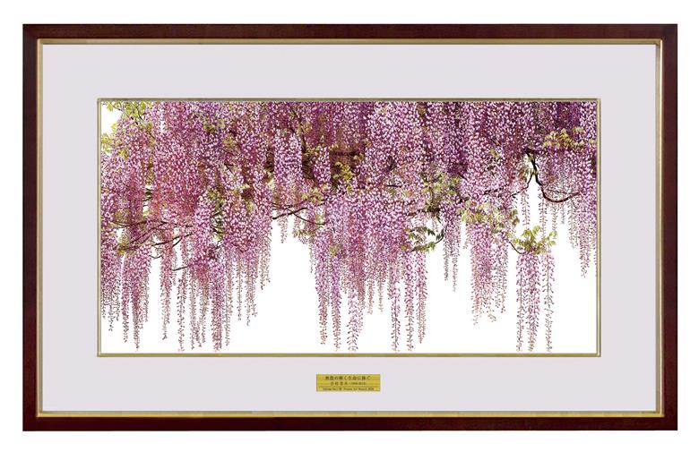 A067 フレスコ版画「無数の輝く生命に捧ぐ」鉛筆画家 吉村芳生