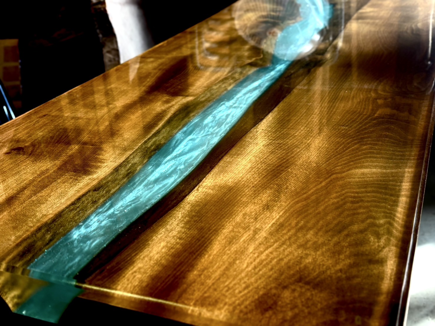 A099 リバーテーブル　Mサイズ　引換券（天板のみ、プレーンタイプ）