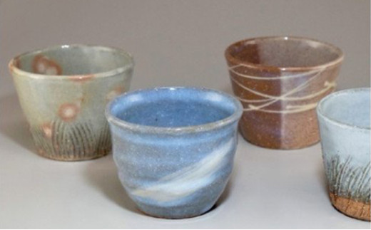 萩焼　そばちょこ　1客（フリーカップ・デザートカップ）｜HG000338