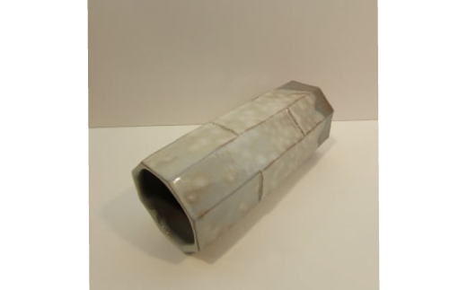 萩焼 萩面取 花入｜HG000490