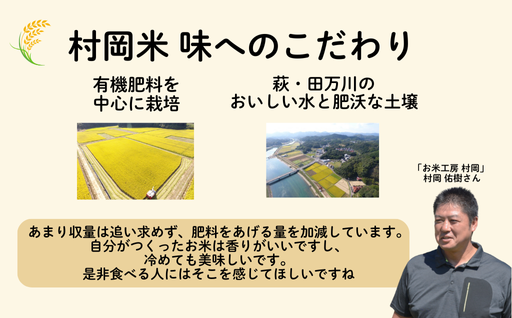 令和７年萩産 村岡米「きぬむすめ」｜HGH00054