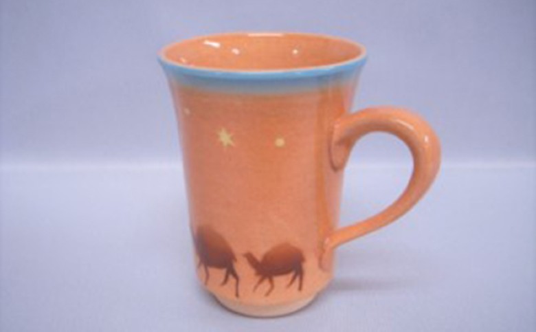 萩焼 シルクロードマグカップ｜HG000090