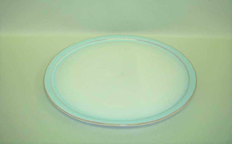 萩焼 スカイブループレート皿｜HG000096