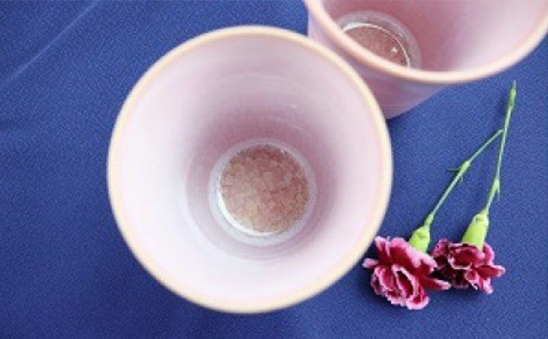 《萩焼》モモイロ ペアカップ｜HG000169