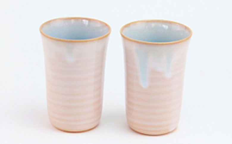 《萩焼》ソライロ ペアカップ｜HG000174