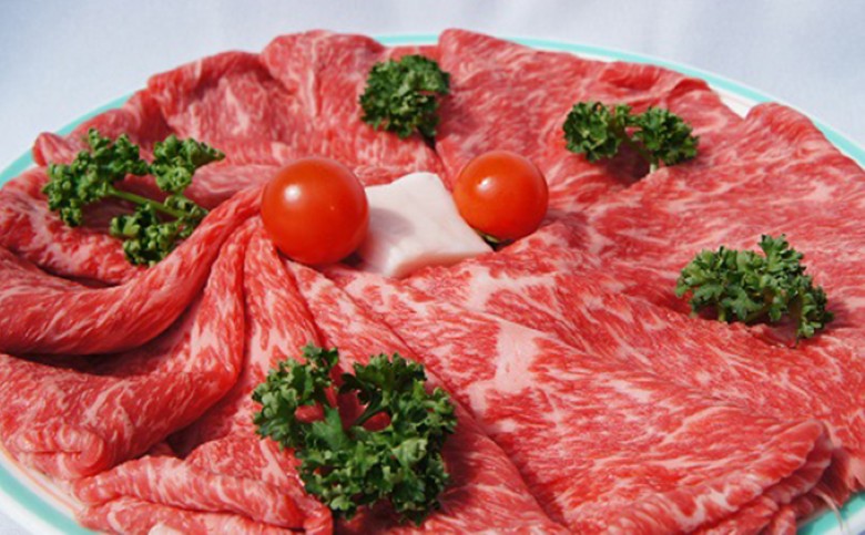 長萩和牛すき焼（カタロース）　800g｜HG000189