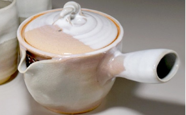 萩焼　急須と湯呑セット｜HG000301