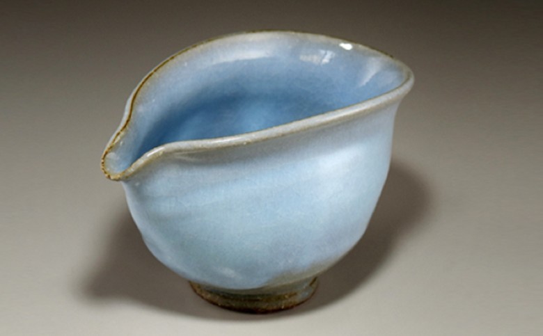 萩焼　蒼の片口 1個｜HG000481