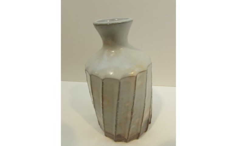 萩焼 萩しのぎ花入｜HG000489