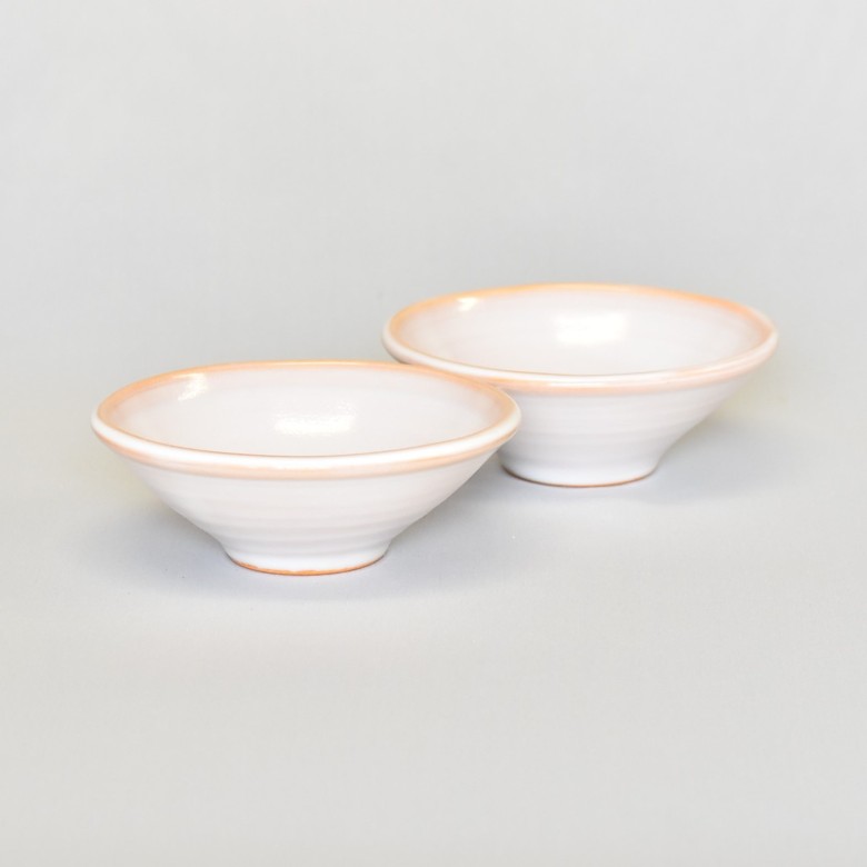 萩焼 スカイブルーペア小鉢｜HG000631