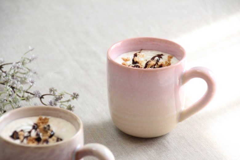 萩焼 マグカップ つぼみ桜｜HG000895