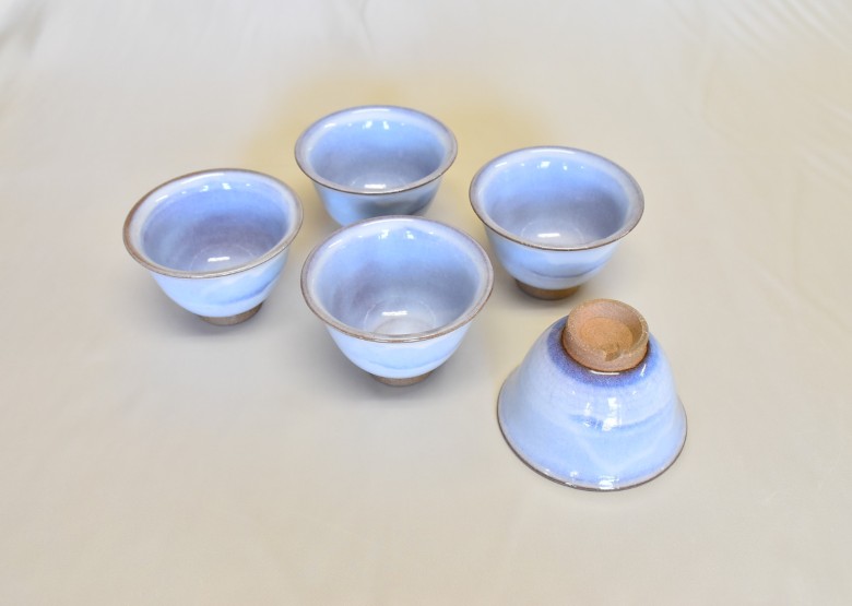 萩焼 姫萩むらさき番茶器｜HG000960