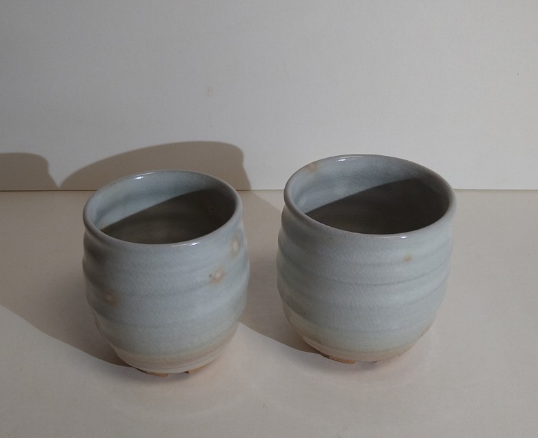 萩焼 湯呑 胴丸 ペア｜HG000998