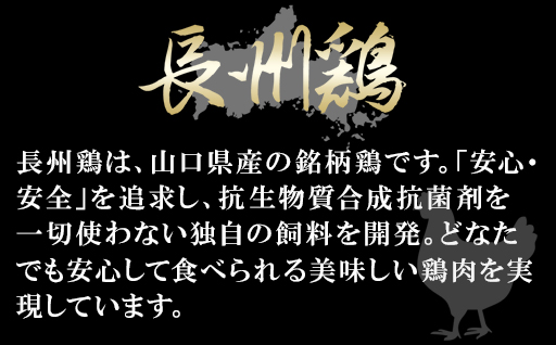 道の駅萩往還人気レストラン／「玄」の長州鶏ガーリックステーキ　2人前×3袋｜HG000548