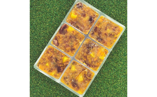 犬用 ペットフード わんちゃん 栄養満点 わんカレー 約300g 約50g×6キューブ×3セット｜HG000863