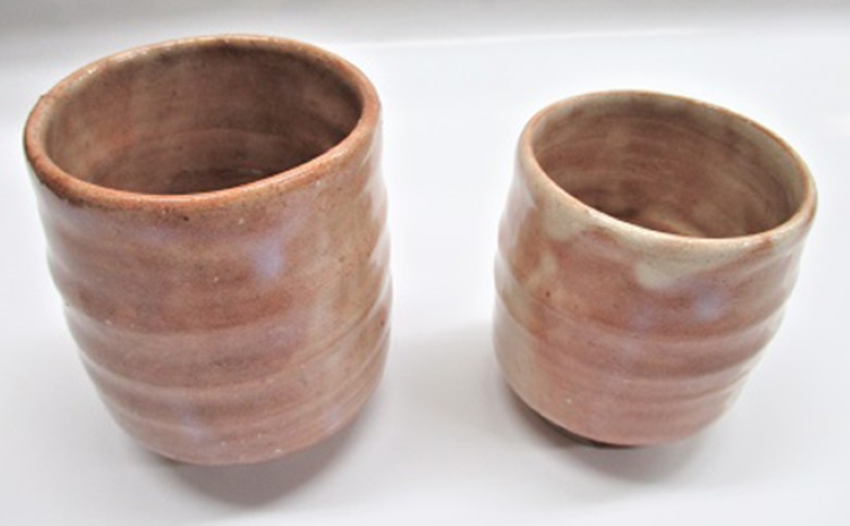 萩焼 8代佳炎作　見島土　組湯呑｜HG000021