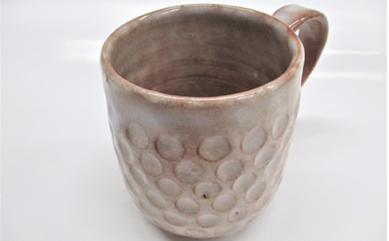 萩焼 8代佳炎作　見島土　マグカップD｜HG000028