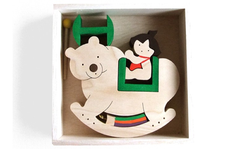 ゆりかごの金太郎坊や（熊）｜HG000178