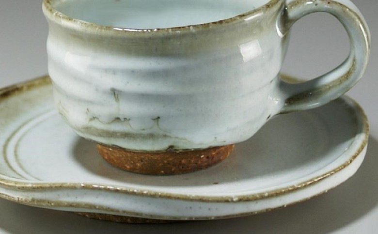 萩焼　コーヒーカップ（丸）｜HG000305