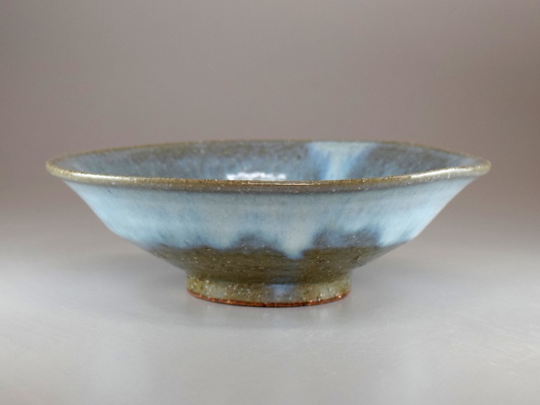 萩焼　蒼の鉢｜HG000315