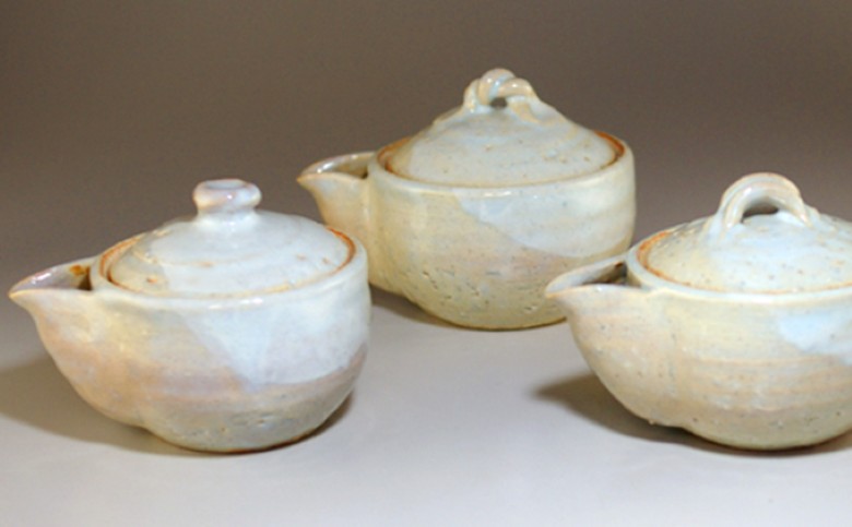 萩焼　小急須・煎急（大道）｜HG000480