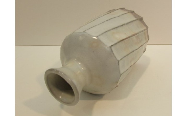 萩焼 萩しのぎ花入｜HG000489