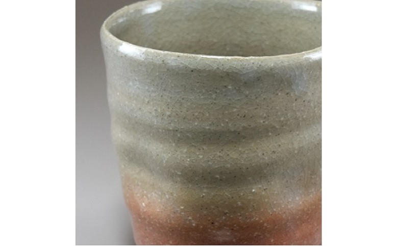 萩焼　焼酎カップ（大道）｜HG000617