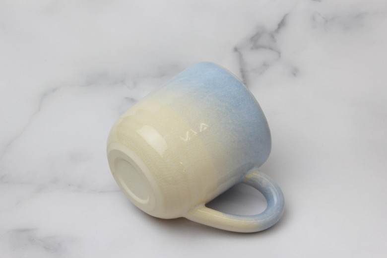 萩焼 マグカップ つぼみ露草｜HG000896