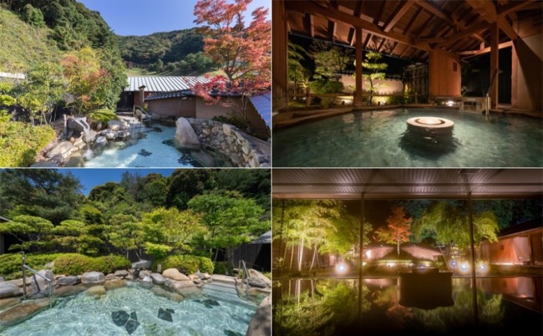 源泉の宿 萩本陣　萩市街一望7階和洋室に泊まるペア宿泊券（1泊2食付）｜HG000984