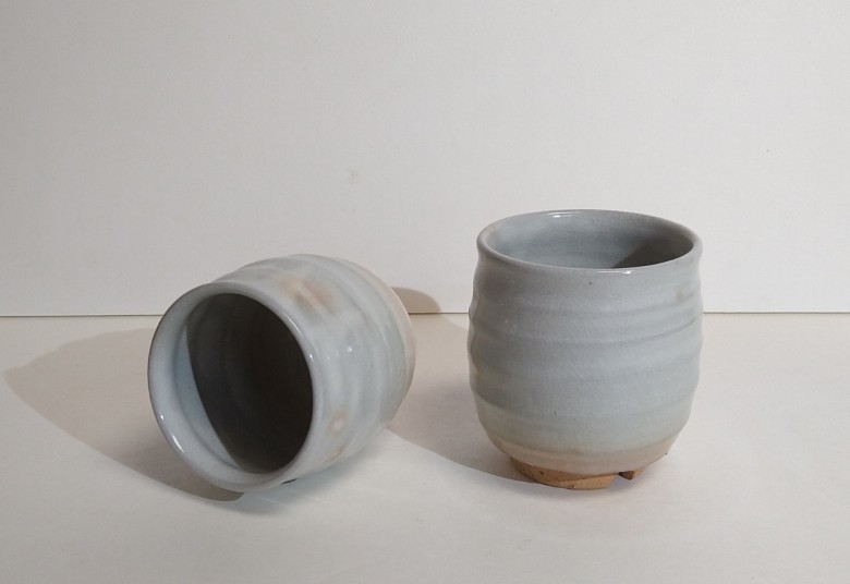 萩焼 湯呑 胴丸 ペア｜HG000998