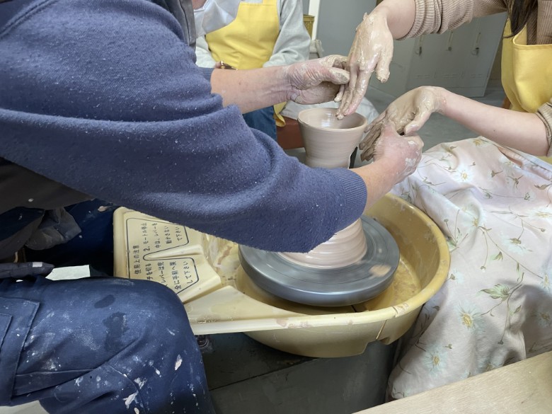 チケット 電動ロクロ 体験チケット 萩焼 伝統工芸 体験｜HG001018