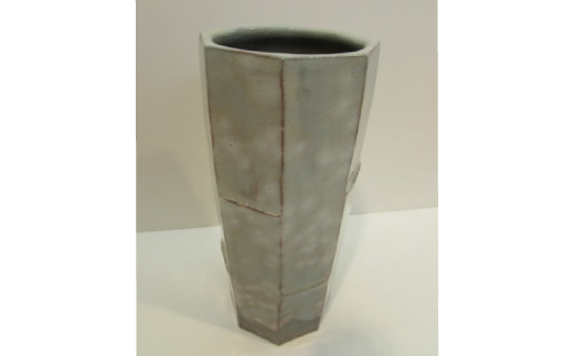 萩焼 萩面取 花入｜HG000490