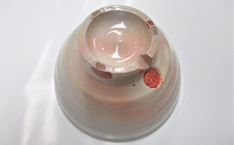 萩焼 8代佳炎作　姫土　飯茶碗セット｜HG000014