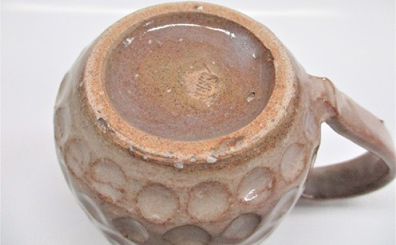 萩焼 8代佳炎作　見島土　マグカップD｜HG000028