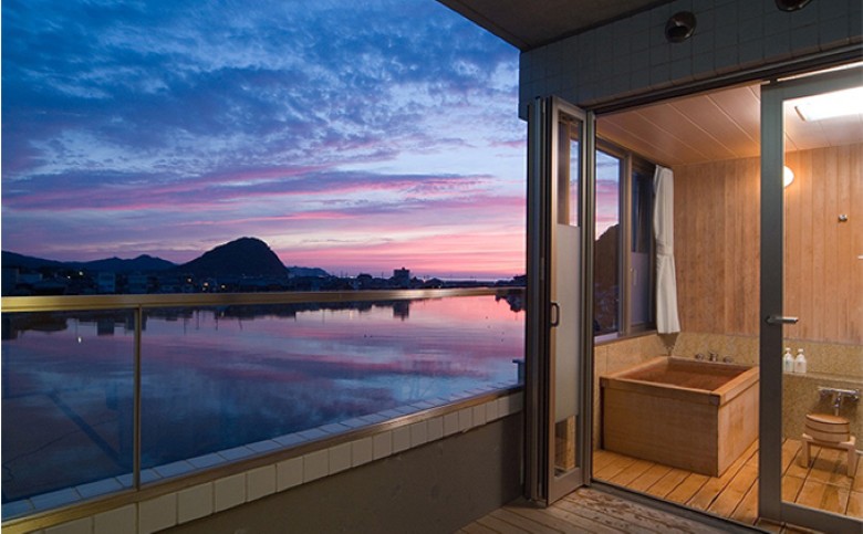 宿泊 山口 萩八景雁嶋別荘 1泊2食付 ペア 宿泊券 旅行 旅館 高級 チケット 観光 ホテル｜HG000274