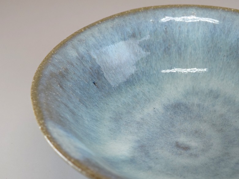 萩焼　蒼の鉢｜HG000315