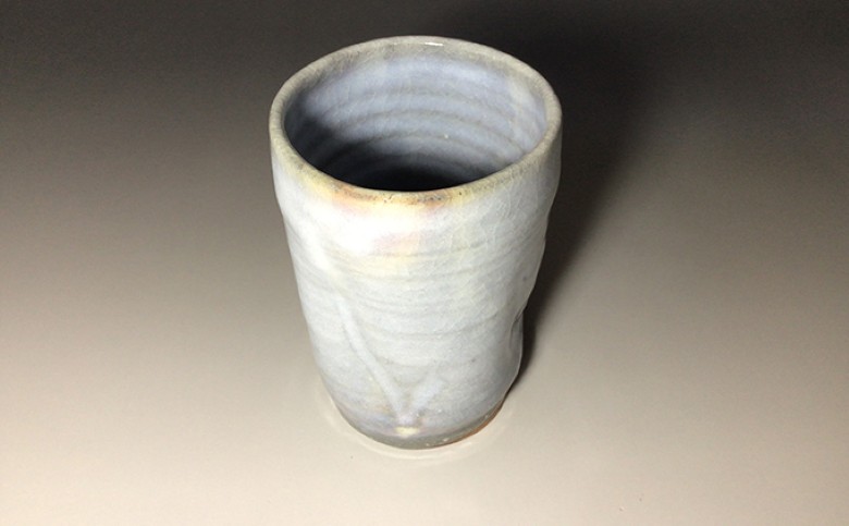 萩焼 フリーカップ　知明作｜HG000453