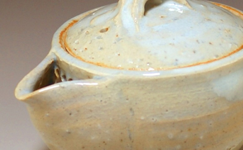 萩焼　小急須・煎急（大道）｜HG000480